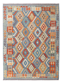 Kelim Rug - Splash - 246 x 183 cm - colorful