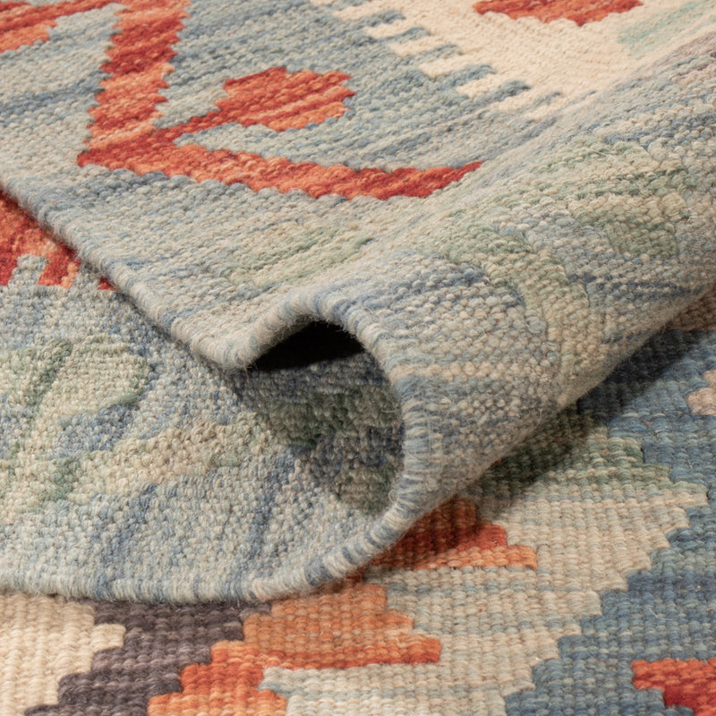 Kelim Rug - Splash - 246 x 183 cm - colorful