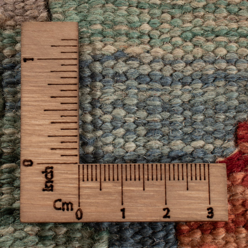 Kelim Rug - Splash - 246 x 176 cm - colorful