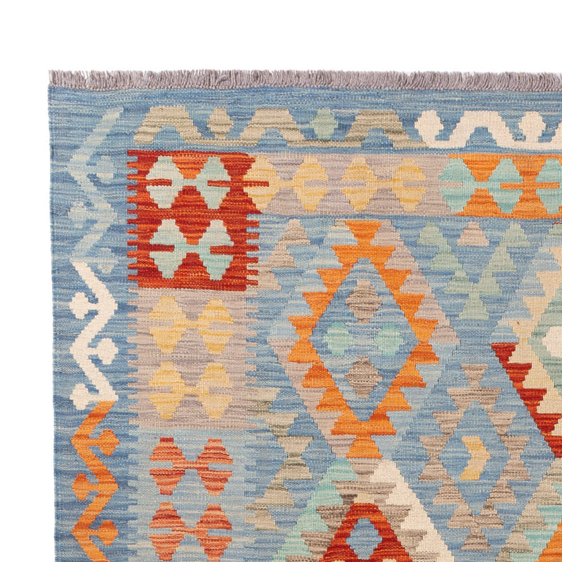 Kelim Rug - Splash - 246 x 173 cm - colorful