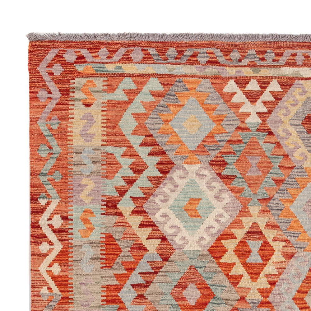 Kelim Rug - Splash - 242 x 184 cm - colorful