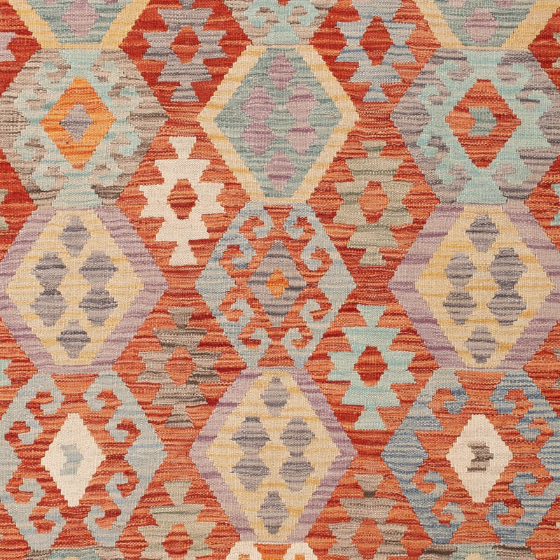 Kelim Rug - Splash - 246 x 174 cm - colorful