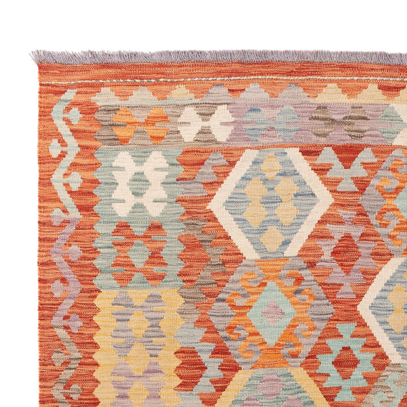 Kelim Rug - Splash - 246 x 174 cm - colorful