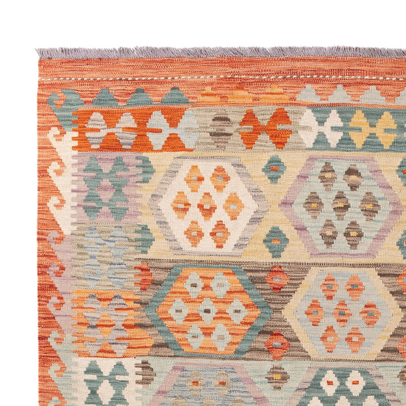 Kelim Rug - Splash - 246 x 180 cm - colorful