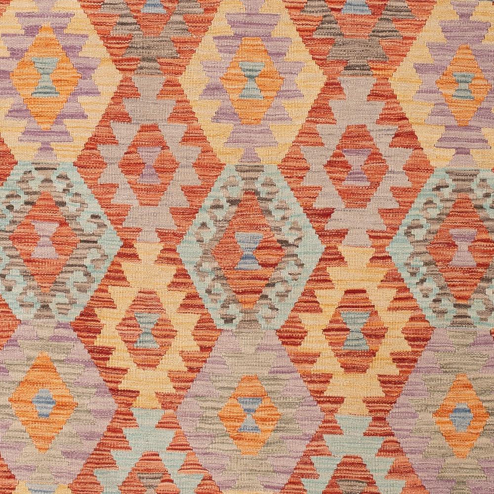 Kelim Rug - Splash - 251 x 179 cm - colorful