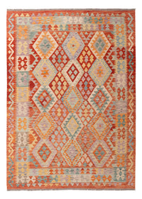 Kelim Rug - Splash - 245 x 178 cm - colorful