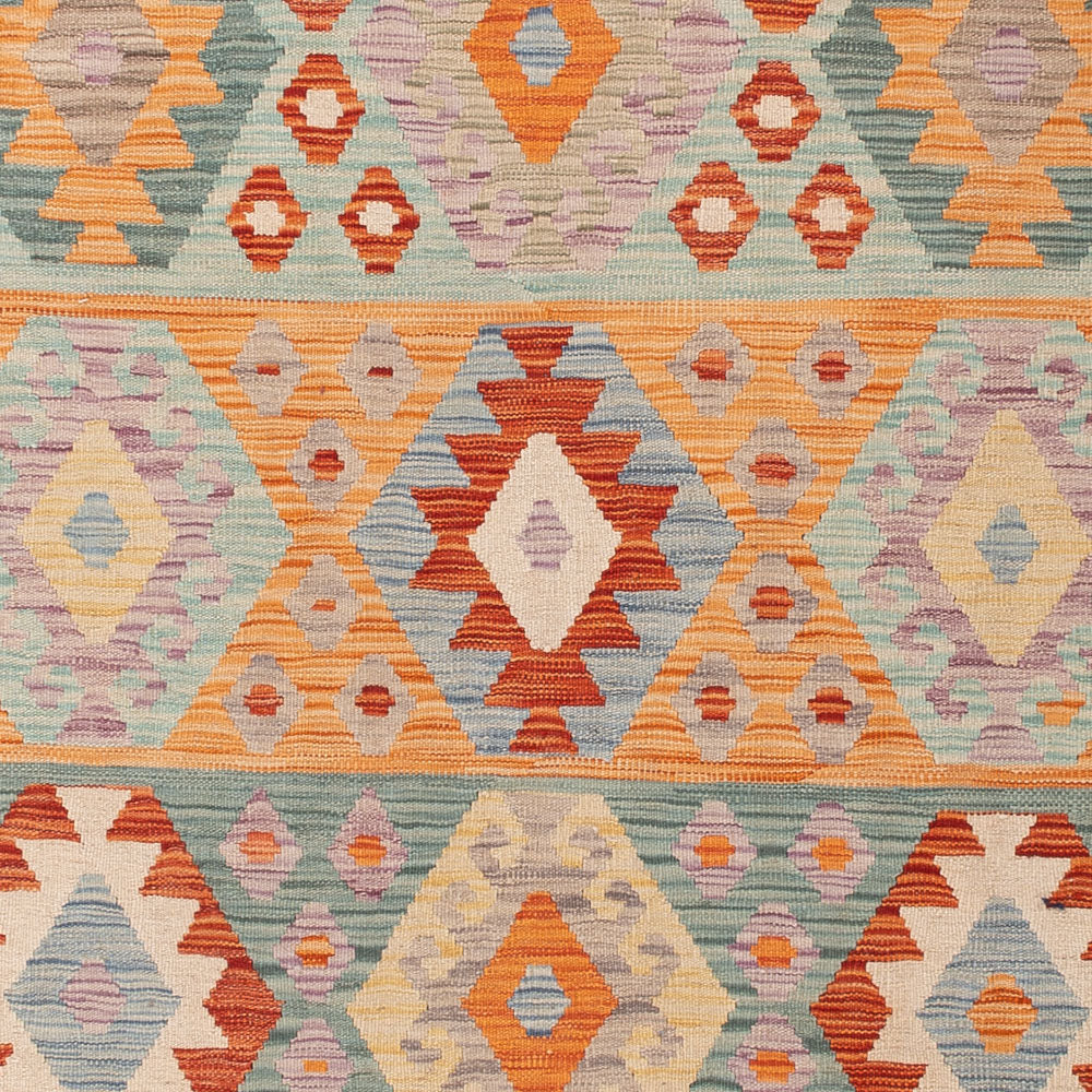 Kelim Rug - Splash - 239 x 170 cm - colorful