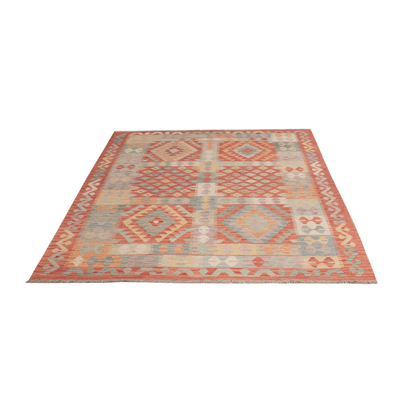 Kelim Rug - Splash - 233 x 171 cm - colorful