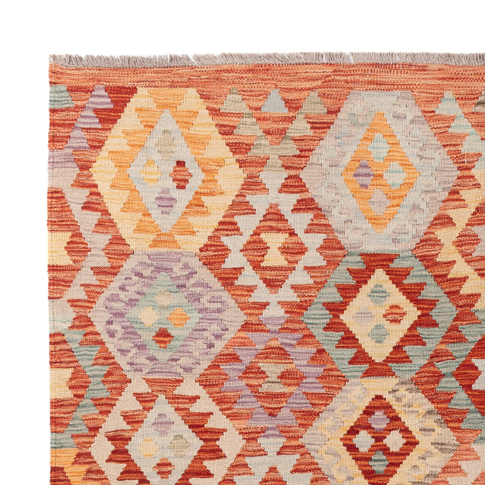 Kelim Rug - Splash - 238 x 178 cm - colorful