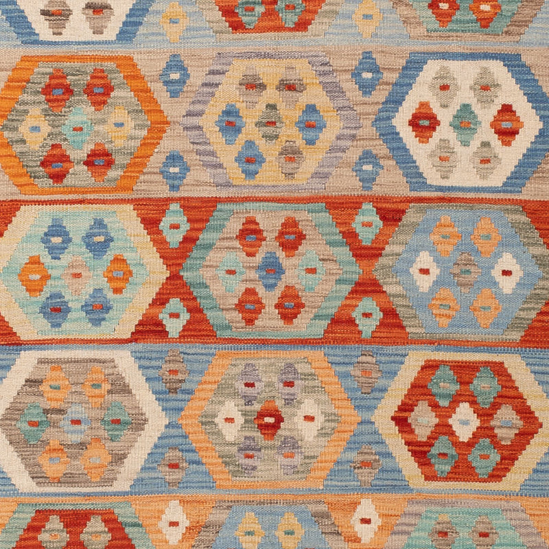 Kelim Rug - Splash - 235 x 174 cm - colorful