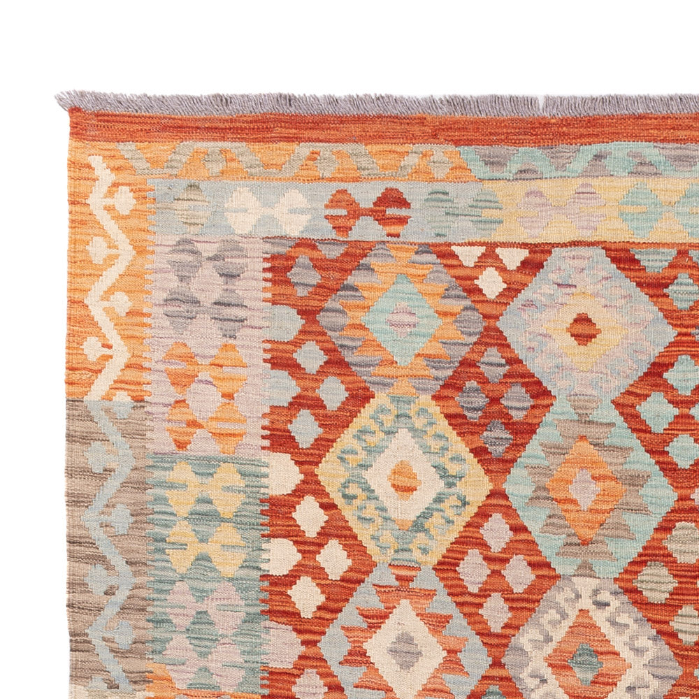 Kelim Rug - Splash - 238 x 173 cm - colorful