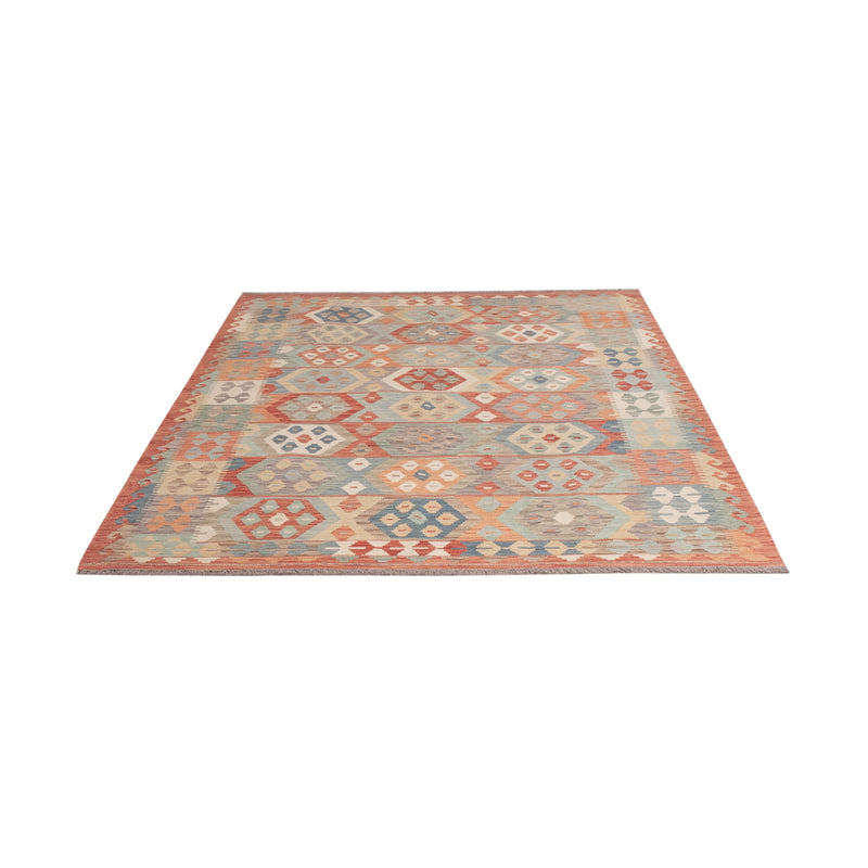 Kelim Rug - Splash - 248 x 176 cm - colorful