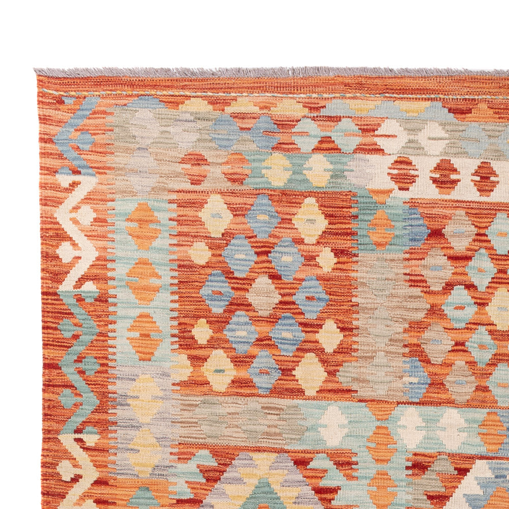 Kelim Rug - Splash - 297 x 175 cm - colorful