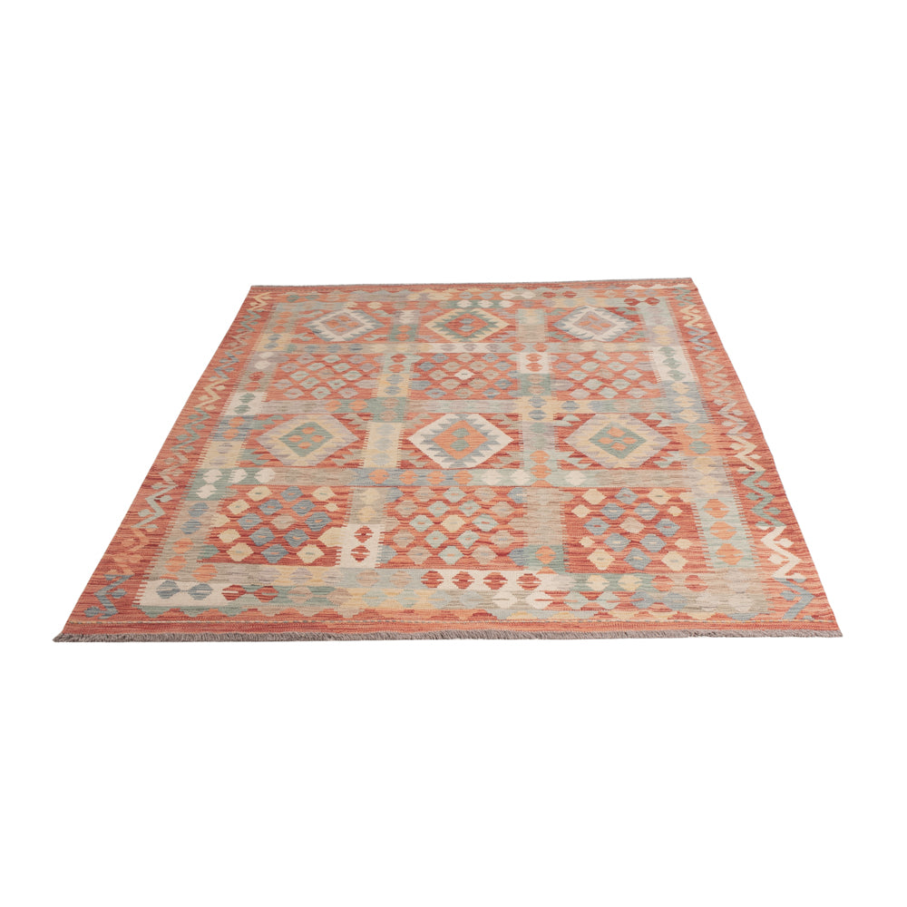 Kelim Rug - Splash - 297 x 175 cm - colorful