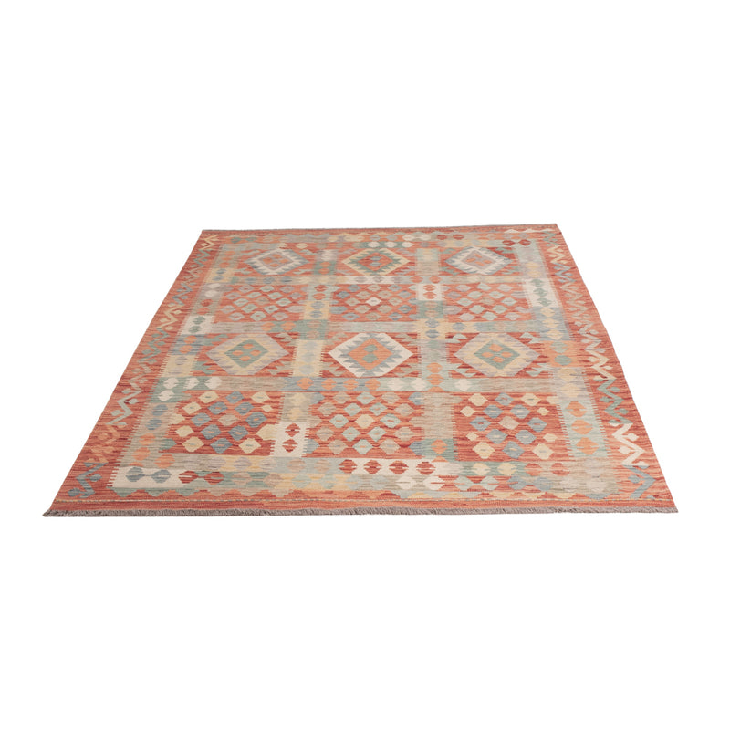 Kelim Rug - Splash - 297 x 175 cm - colorful