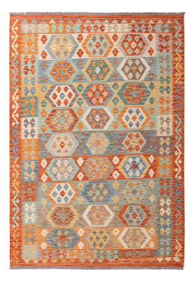 Kelim Rug - Splash - 245 x 174 cm - colorful