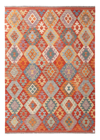 Kelim Rug - Splash - 237 x 174 cm - colorful