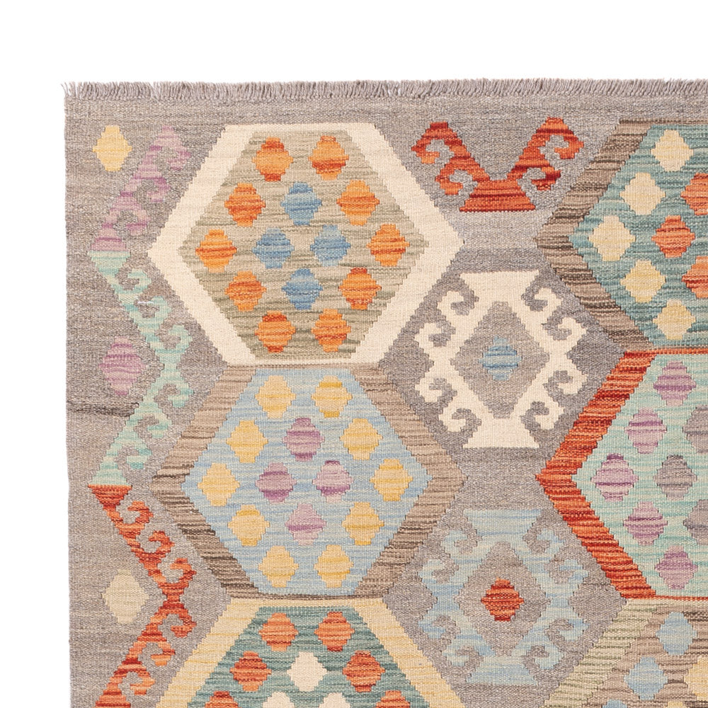 Kilim Maimana Rug 246x178cm - Wool Rug