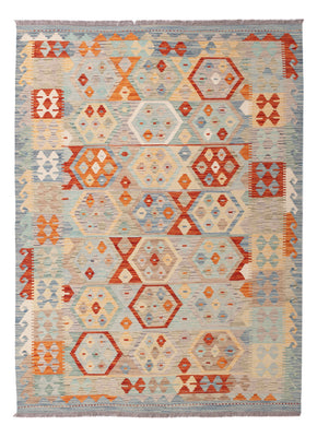 Kelim Rug - Splash - 200 x 150 cm - colorful