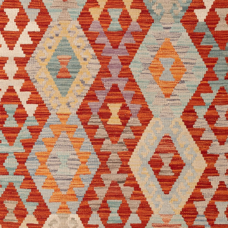 Kelim Rug - Splash - 194 x 153 cm - colorful