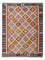 Kelim Rug - Splash - 203 x 151 cm - colorful