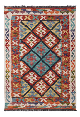 Kelim Rug - Splash - 145 x 100 cm - colorful
