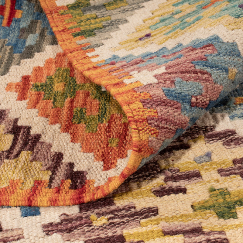 Kelim Rug - Splash - 150 x 98 cm - colorful