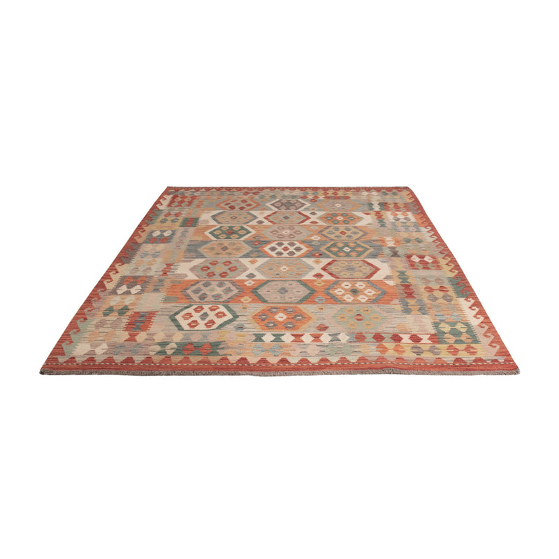 Kelim Rug - Splash - 249 x 178 cm - colorful