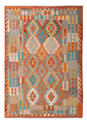 Kelim Rug - Splash - 249 x 177 cm - colorful
