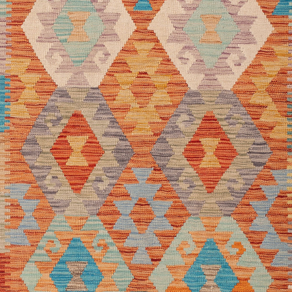 Kelim Rug - Splash - 249 x 177 cm - colorful