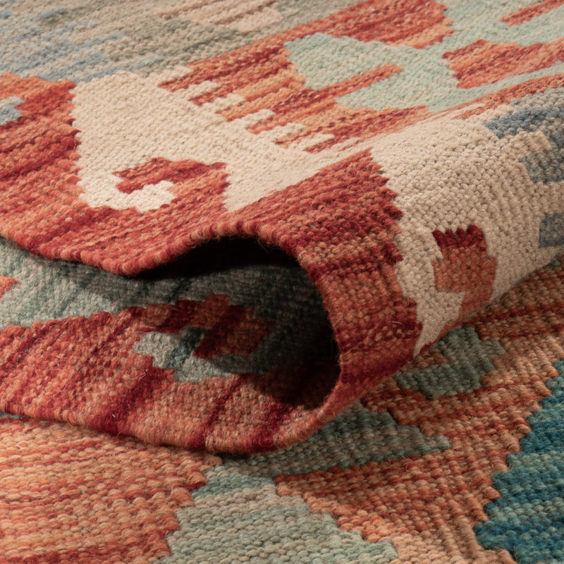 Kelim Rug - Splash - 249 x 177 cm - colorful