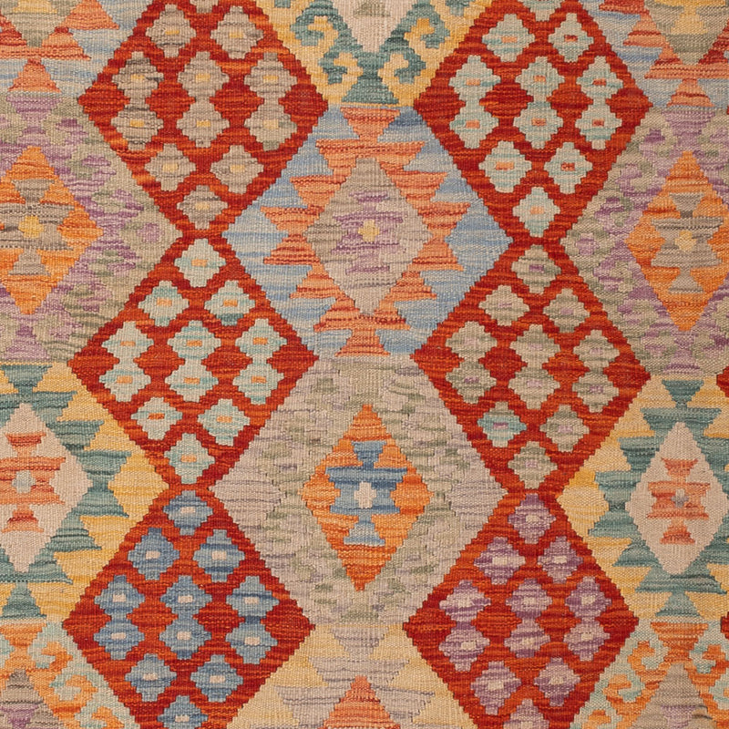 Kelim Rug - Splash - 240 x 181 cm - colorful