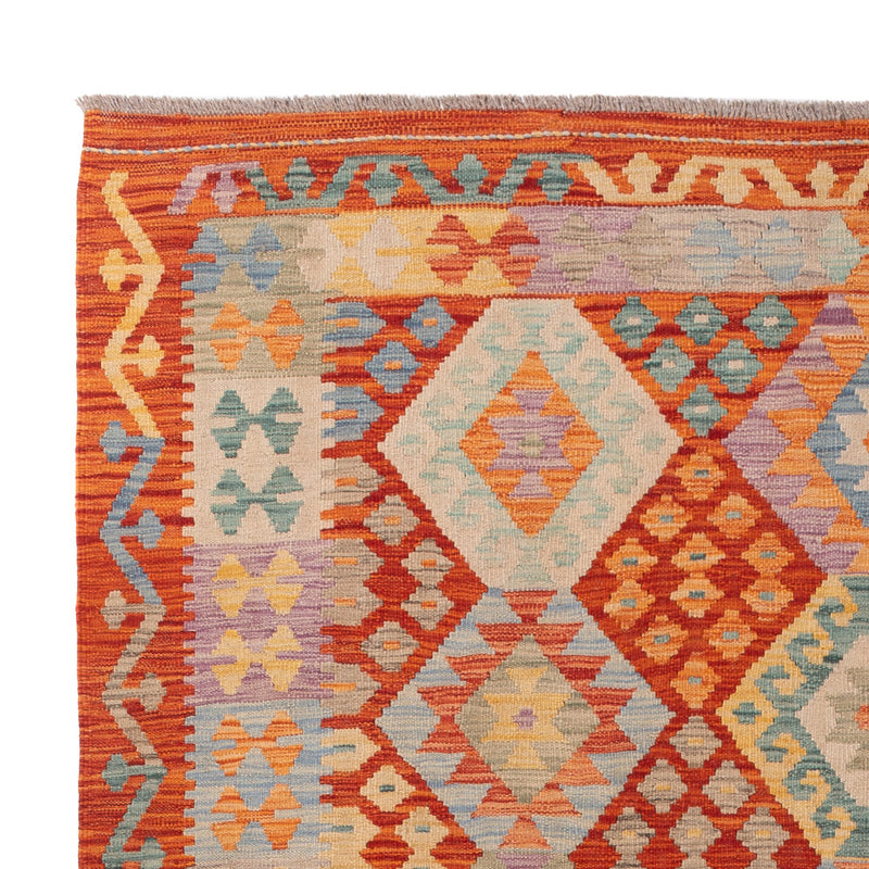 Kelim Rug - Splash - 240 x 181 cm - colorful