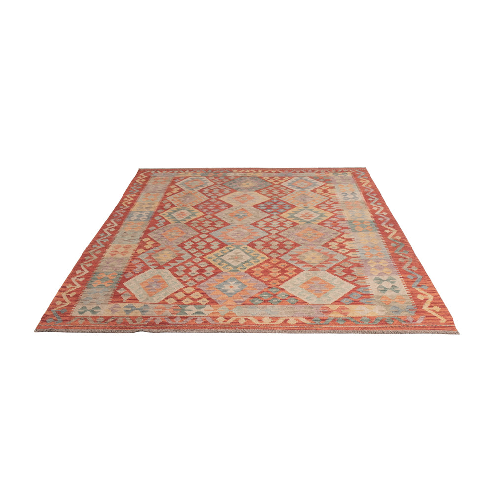 Kelim Rug - Splash - 240 x 181 cm - colorful