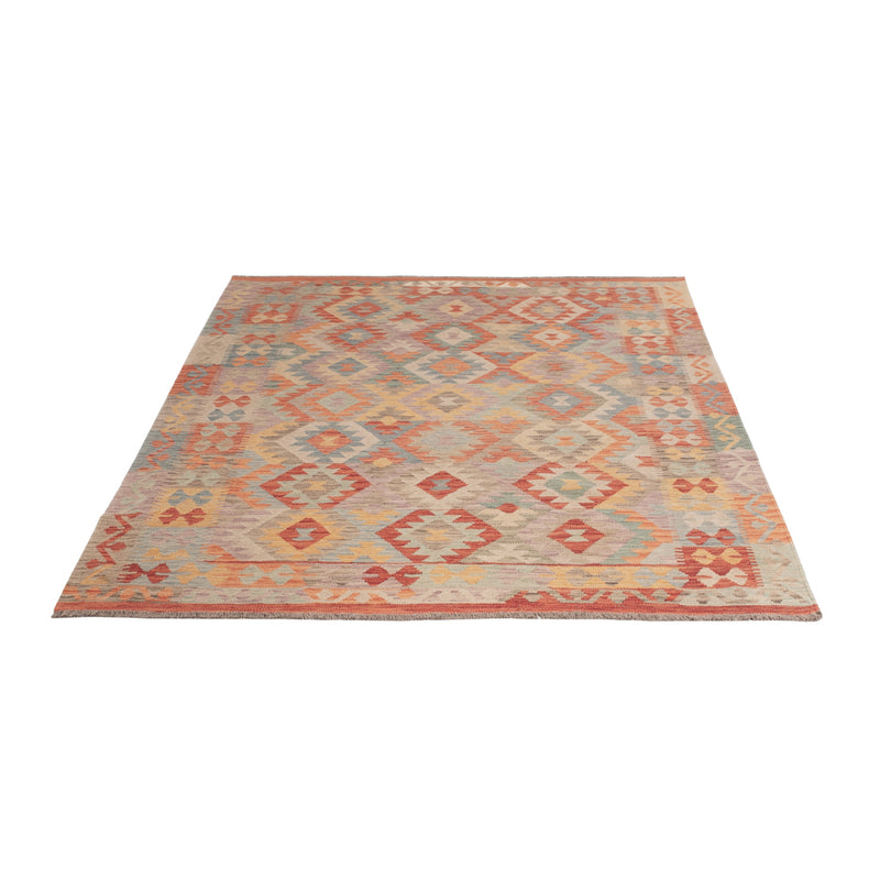 Kelim Rug - Splash - 237 x 168 cm - colorful