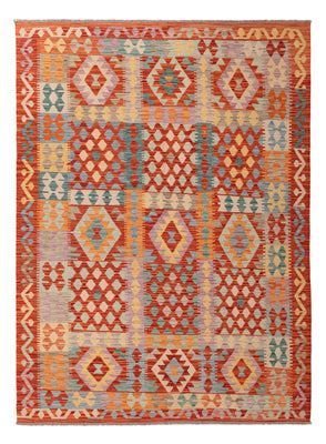 Kelim Rug - Splash - 240 x 172 cm - colorful
