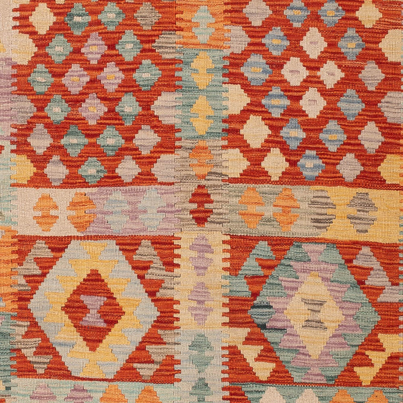 Kelim Rug - Splash - 236 x 173 cm - colorful