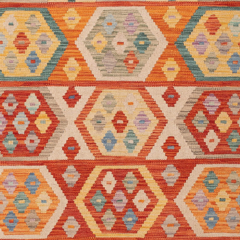 Kelim Rug - Splash - 240 x 170 cm - colorful