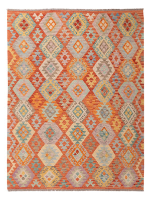 Kelim Rug - Splash - 230 x 173 cm - colorful