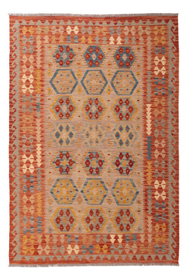 Kelim Rug - Splash - 242 x 162 cm - colorful