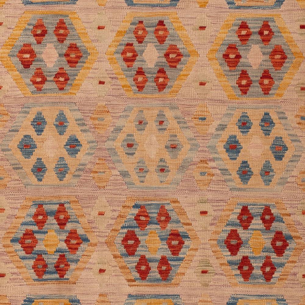 Kelim Rug - Splash - 242 x 162 cm - colorful