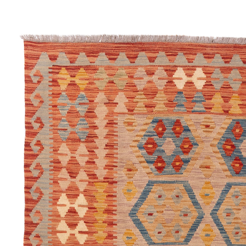 Kelim Rug - Splash - 242 x 162 cm - colorful