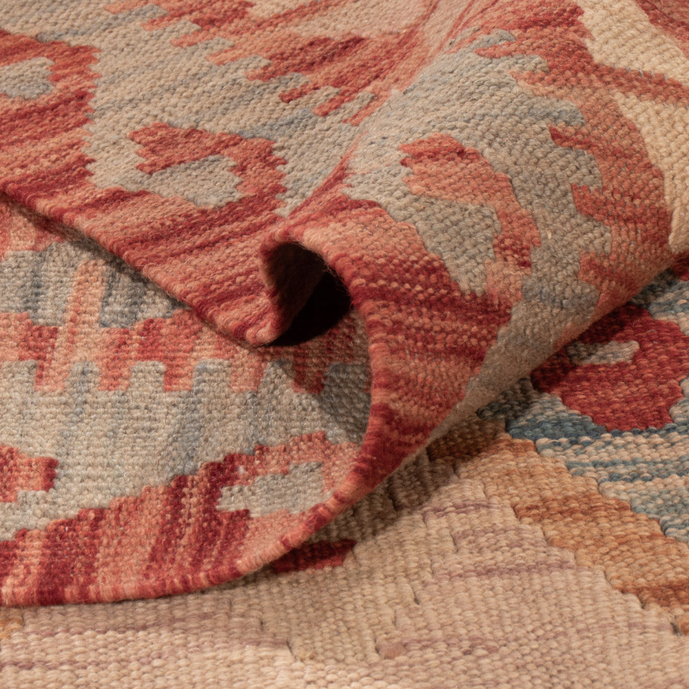 Kelim Rug - Splash - 242 x 162 cm - colorful