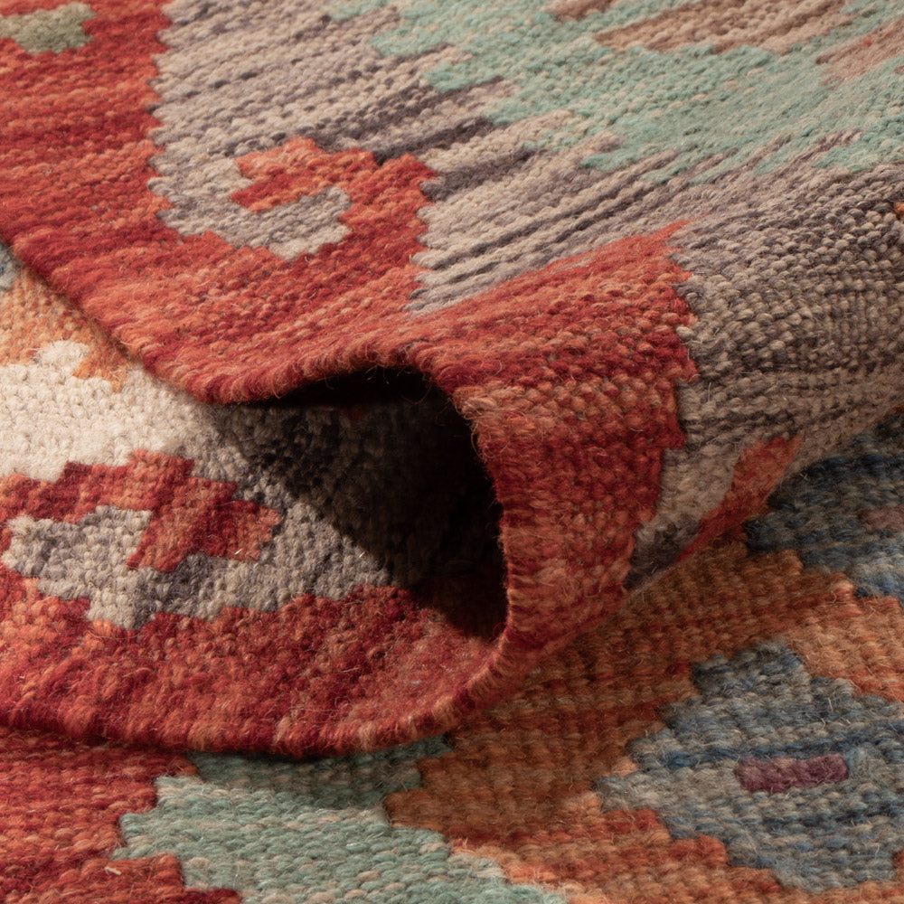 Kelim Rug - Splash - 250 x 168 cm - colorful