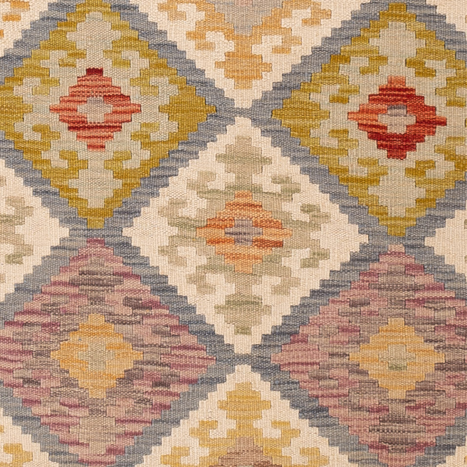 Kelim Rug - Splash - 200 x 145 cm - colorful