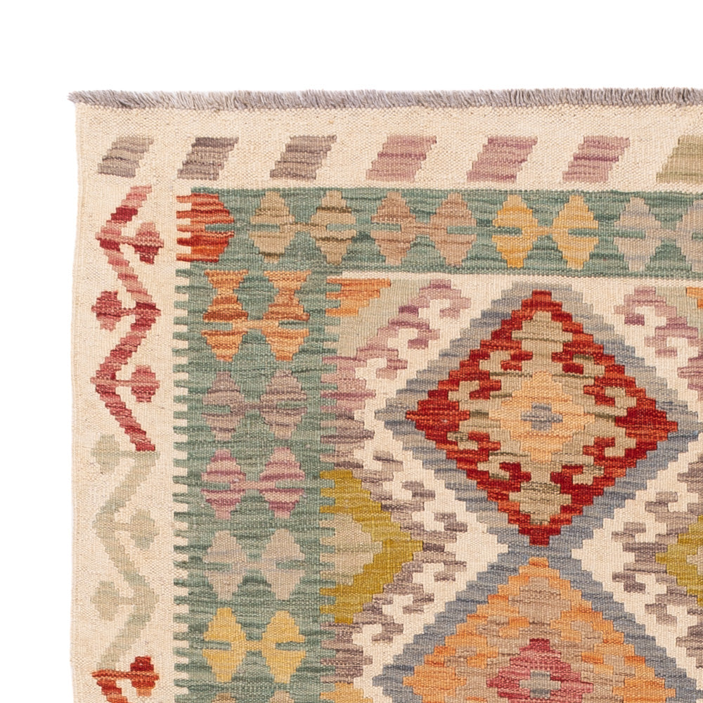 Kelim Rug - Splash - 200 x 145 cm - colorful