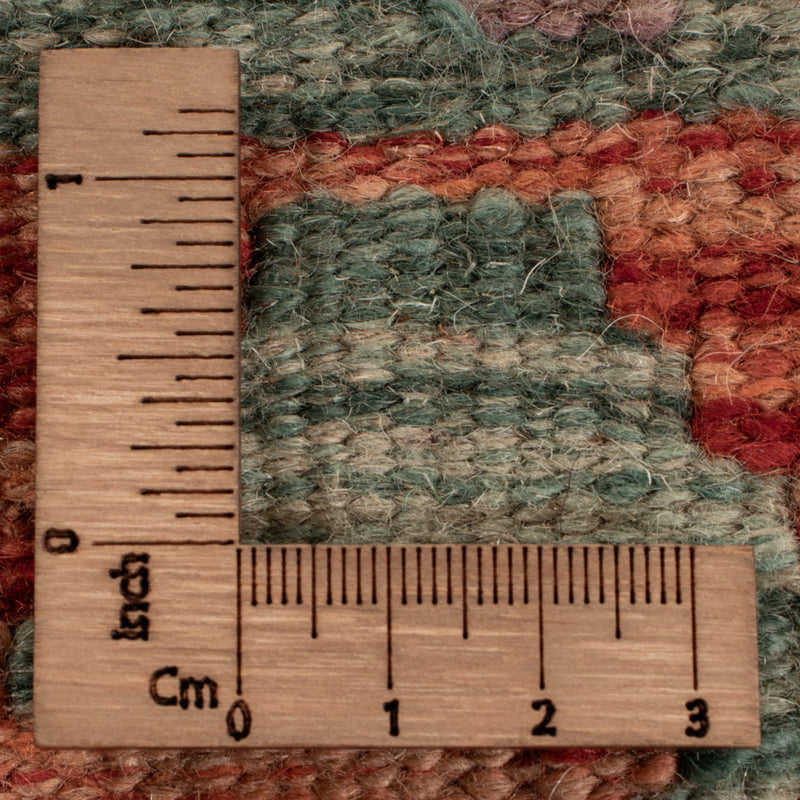 Kelim Rug - Splash - 198 x 151 cm - colorful