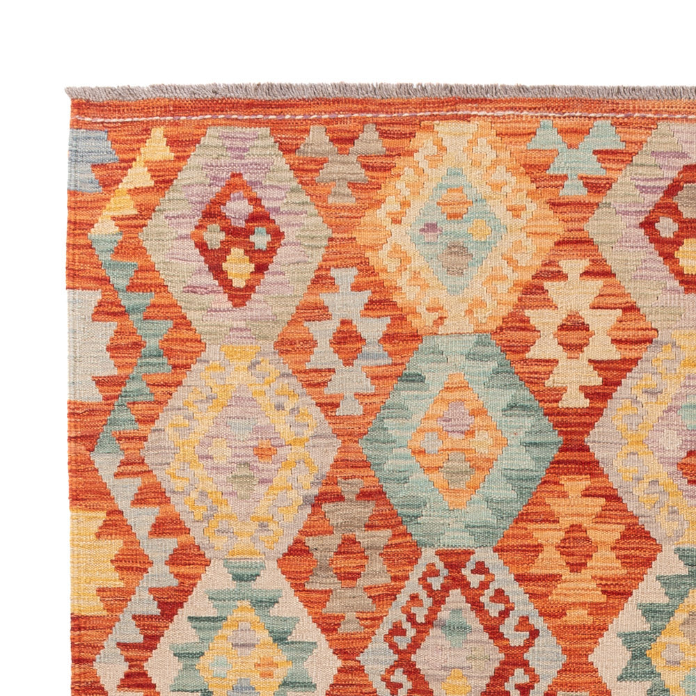 Kelim Rug - Splash - 246 x 174 cm - colorful