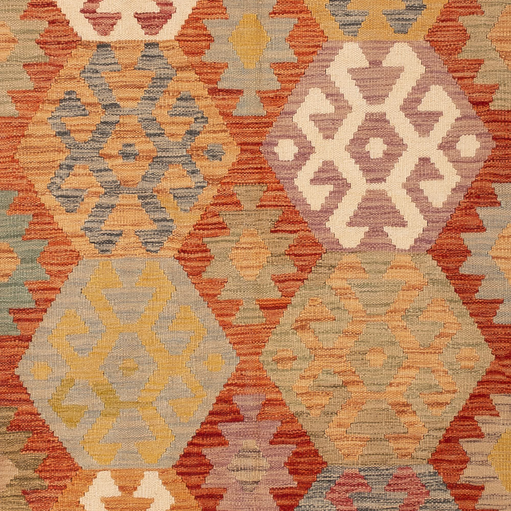 Kelim Rug - Splash - 245 x 168 cm - colorful