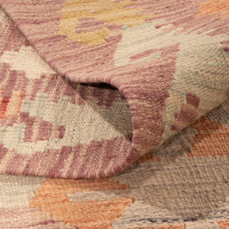 Kelim Rug - Splash - 242 x 175 cm - colorful